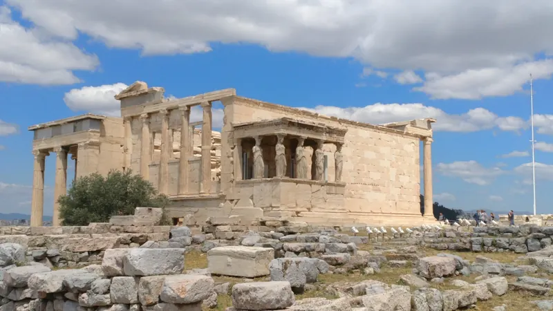 The Erechtheion on the Acropolis