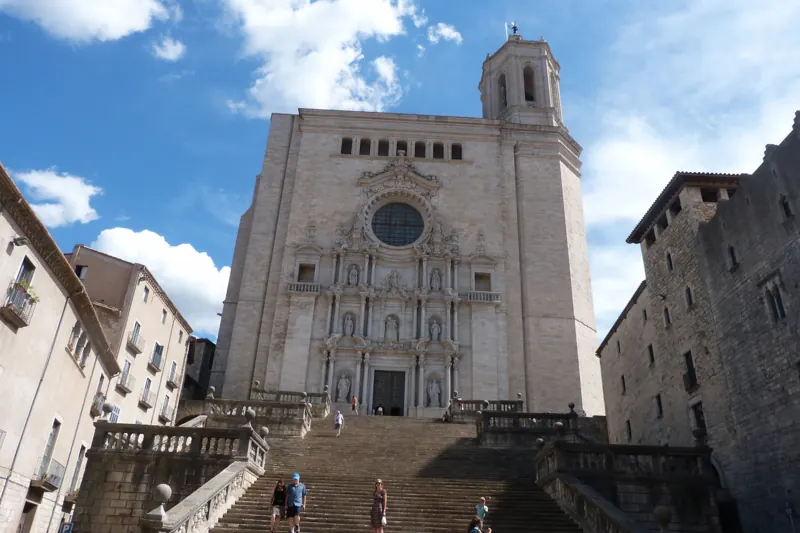 Girona Cathedral steps