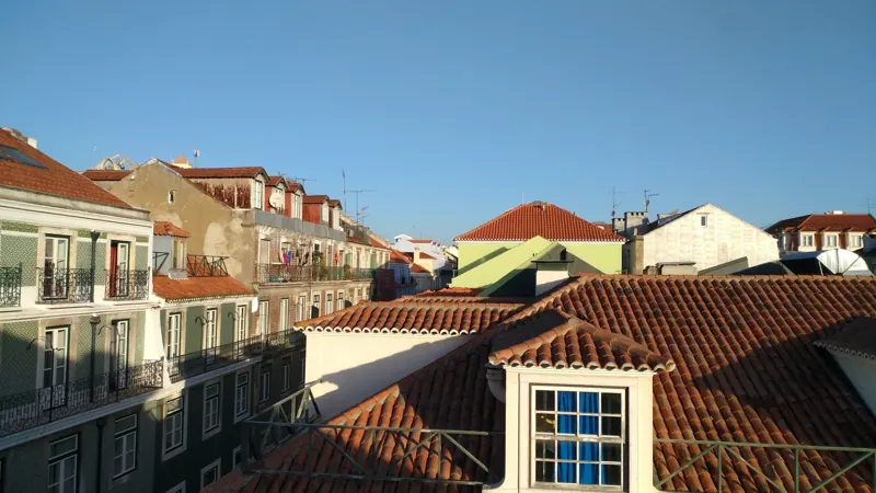 Rooftops of Lisbon's Alfama