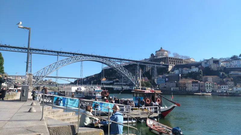 Ribeira waterfront and the Dom Luís I Bridge