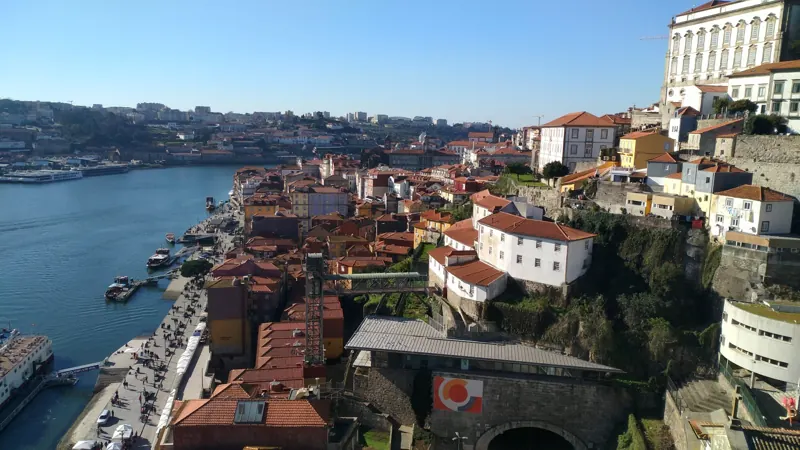 Porto old town over the Douro