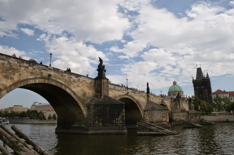 Charles Bridge over the Vltava