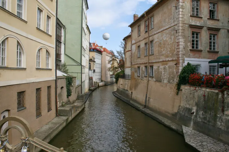 Canal in Malá Strana, Prague