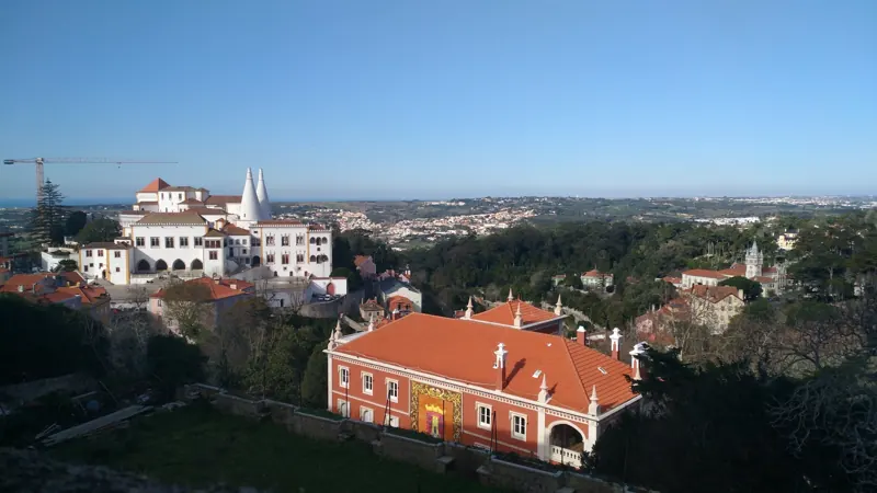 Sintra hills and palaces
