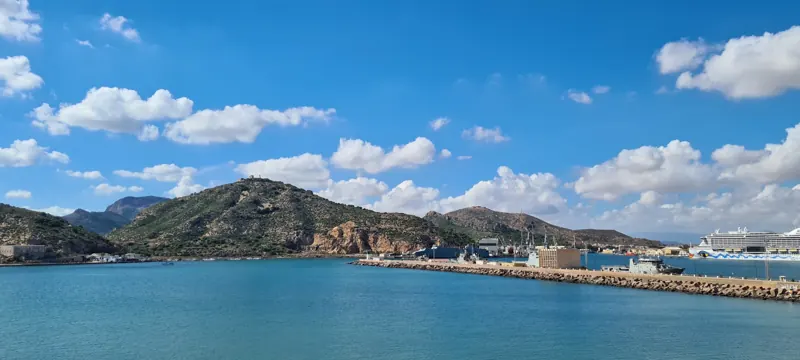 Rocky cove on Spain's Mediterranean coast