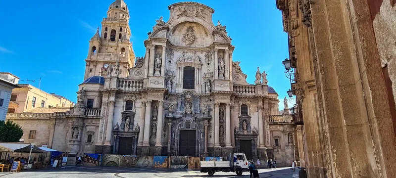 Murcia Cathedral facade