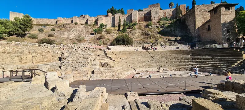 Roman theatre and Alcazaba, Málaga