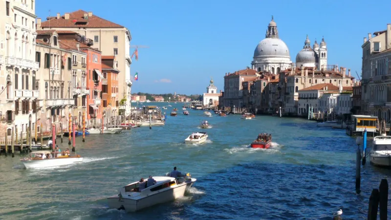Santa Maria della Salute on the Grand Canal