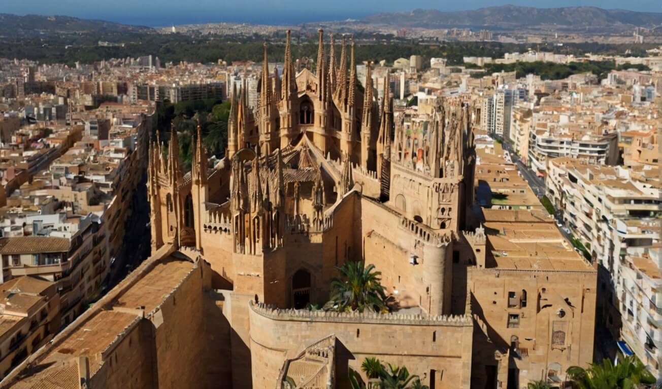Palma city in Spain