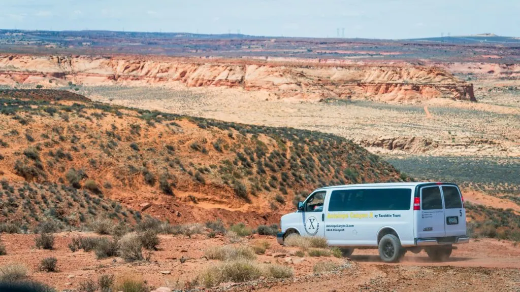 Explore the stunning desert landscapes around Page, Arizona, with a guided canyon tour.