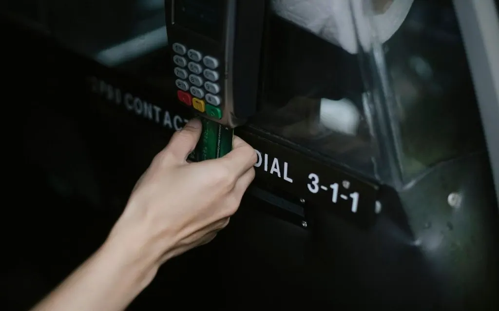 Credit card payment travel
