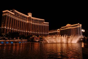 Bellagio fountains, Las Vegas